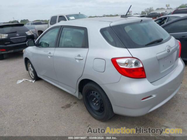 TOYOTA MATRIX L, 2T1KU4EE6CC801955