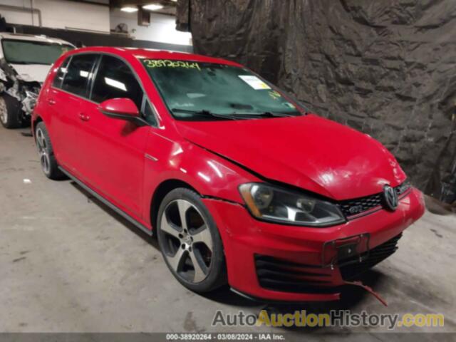 VOLKSWAGEN GOLF GTI S 4-DOOR, 3VW4T7AU9GM012073