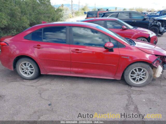 TOYOTA COROLLA HYBRID LE, JTDEBRBE7LJ018703