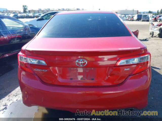 TOYOTA CAMRY SE, 4T1BF1FK9DU721529