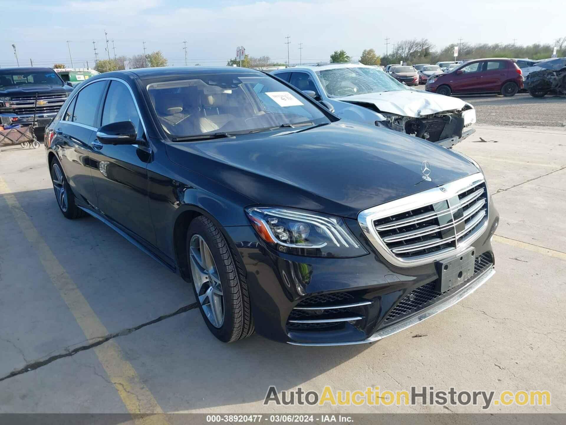 MERCEDES-BENZ S 560, WDDUG8DB0JA415084