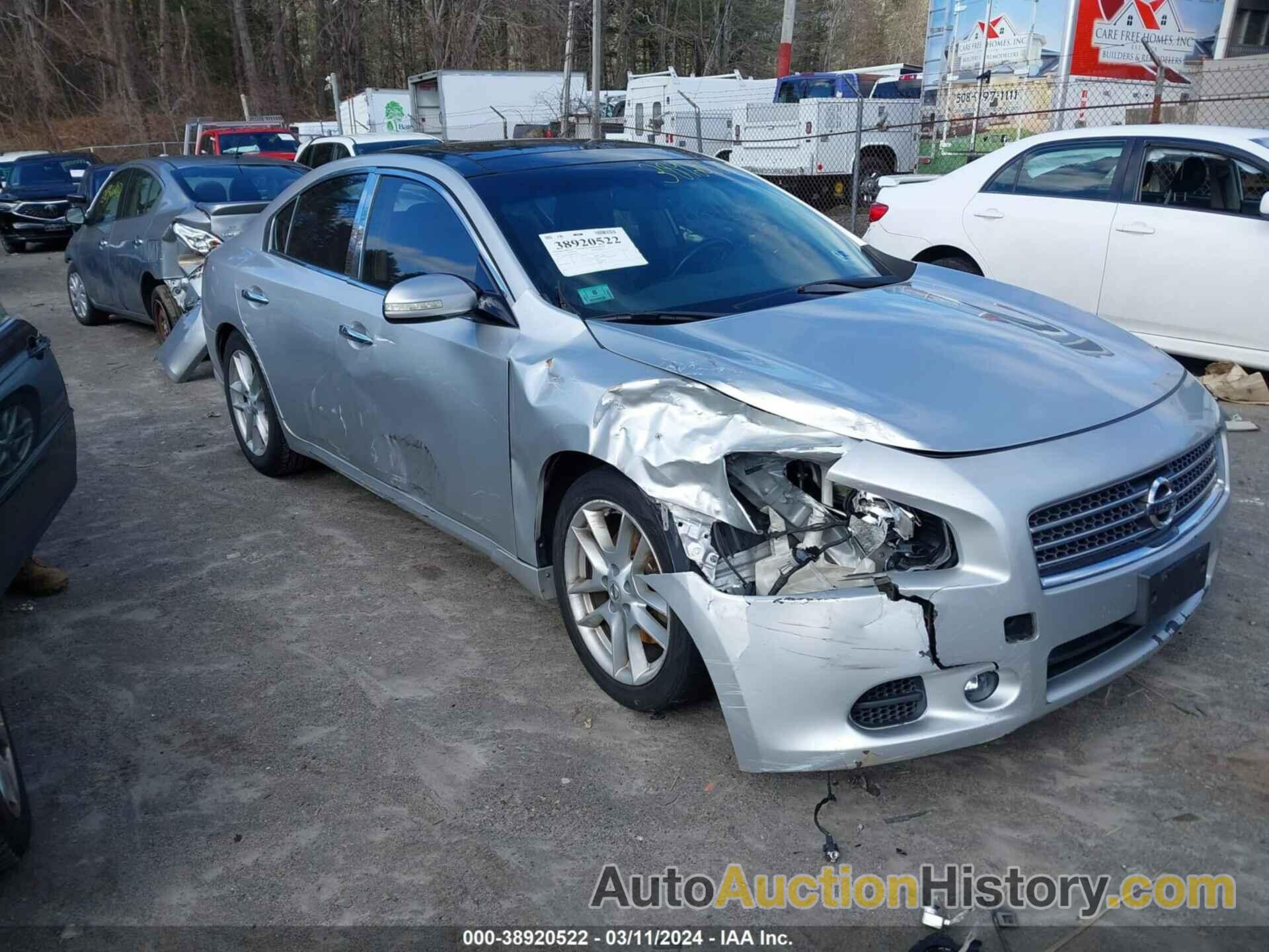 NISSAN MAXIMA 3.5 SV, 1N4AA5AP8BC812115