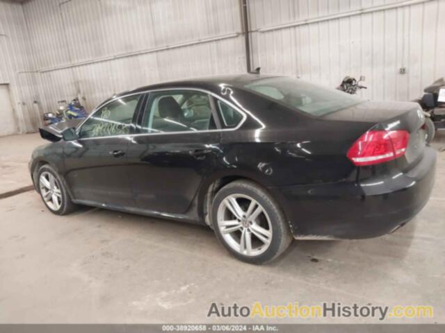 VOLKSWAGEN PASSAT 2.0L TDI SE, 1VWBV7A36FC094160