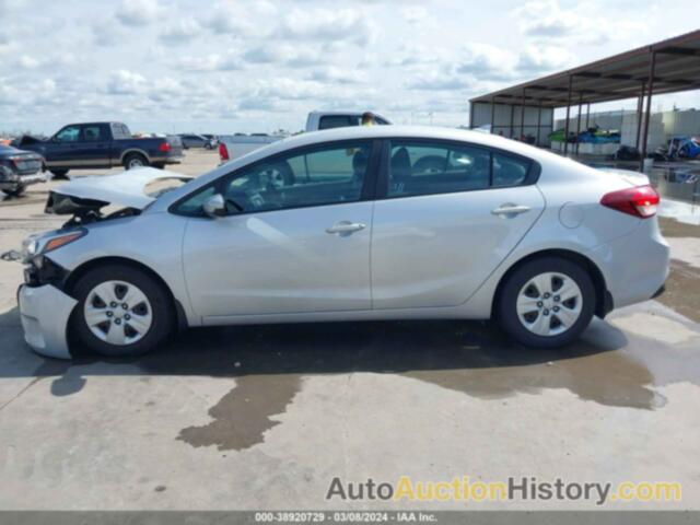 KIA FORTE LX, 3KPFK4A74JE227529