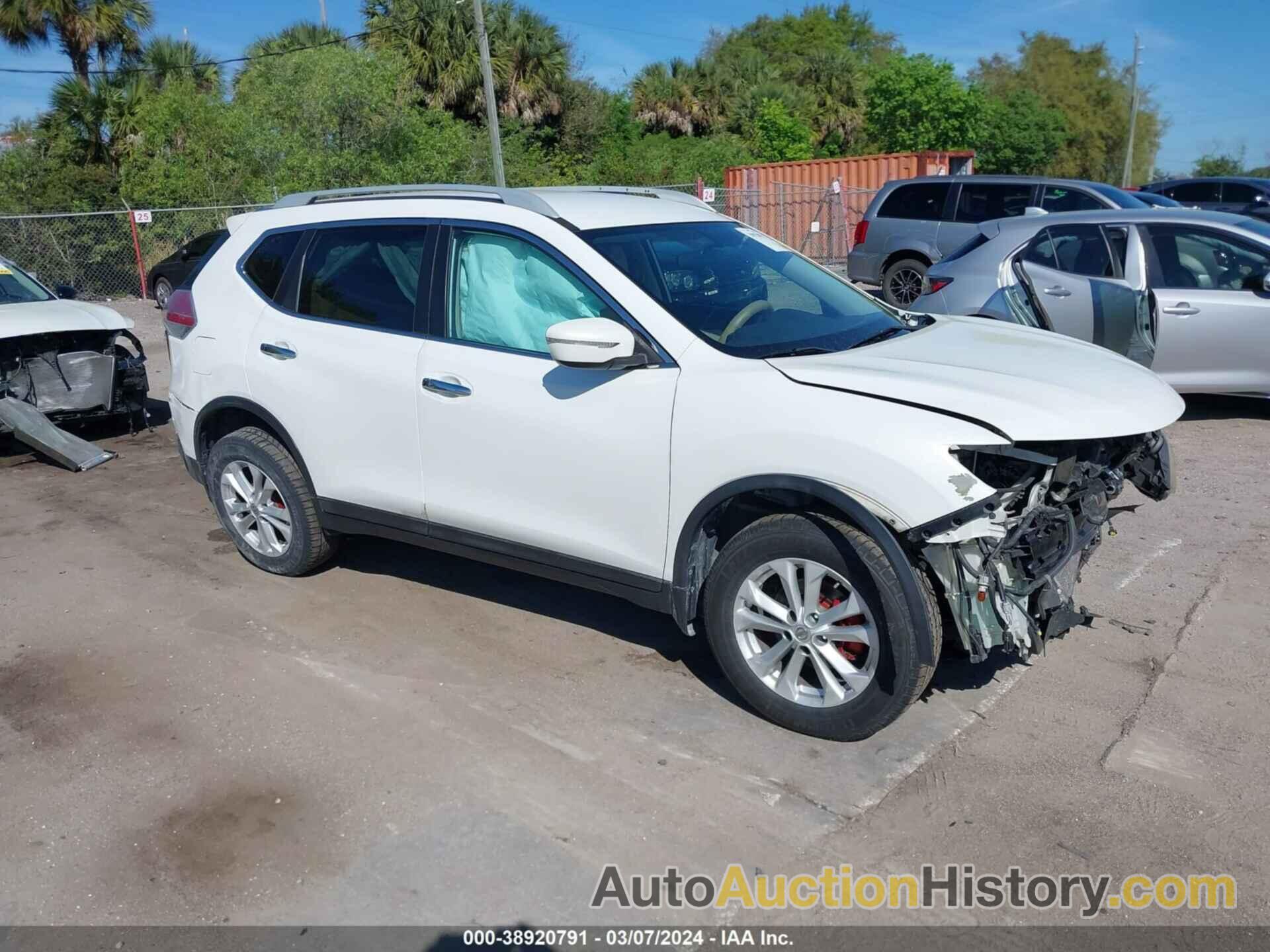 NISSAN ROGUE S/SL/SV, 5N1AT2MT7EC768586