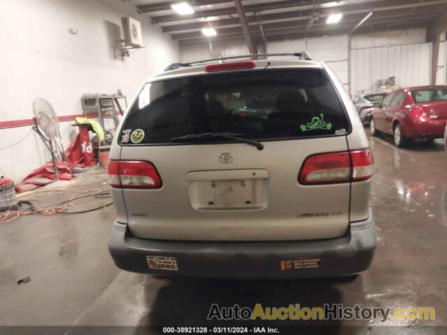 TOYOTA SIENNA LE/XLE, 4T3ZF13C01U396509