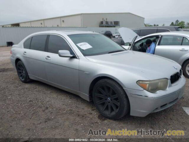 BMW 745LI 745LI, WBAGN63403DR14261