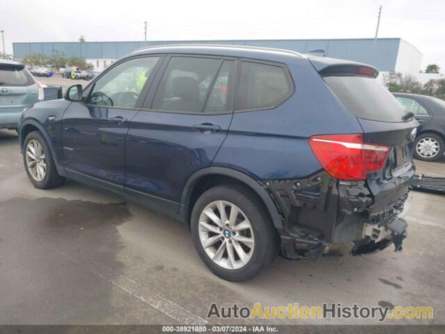 BMW X3 XDRIVE28I, 5UXWX9C57G0D88227