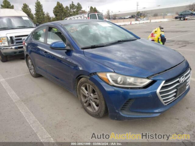 HYUNDAI ELANTRA SEL, 5NPD84LF8JH346786