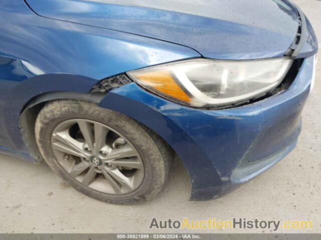 HYUNDAI ELANTRA SEL, 5NPD84LF8JH346786