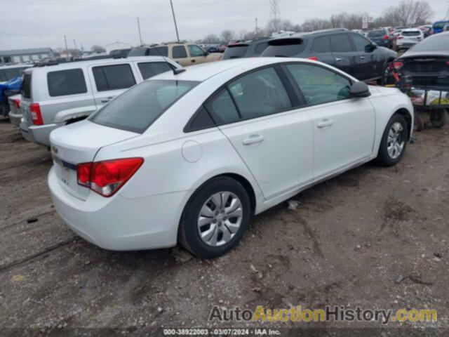 CHEVROLET CRUZE LS AUTO, 1G1PA5SH3D7291191