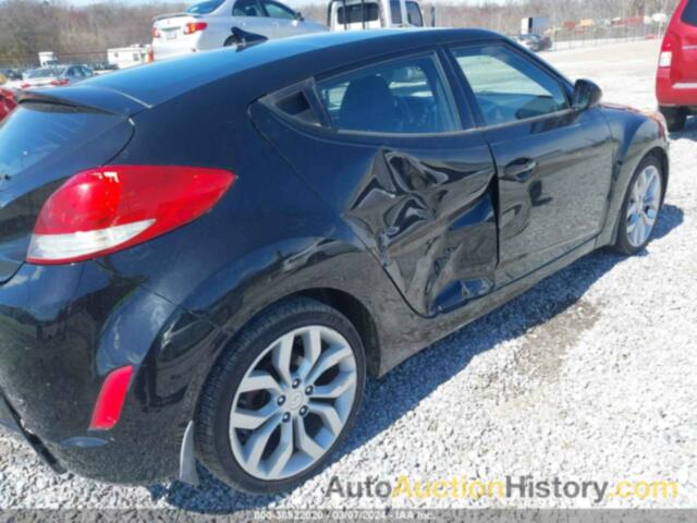 HYUNDAI VELOSTER BASE W/BLACK, KMHTC6AD5DU149054