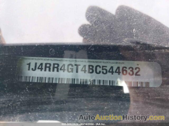 JEEP GRAND CHEROKEE LAREDO, 1J4RR4GT4BC544632