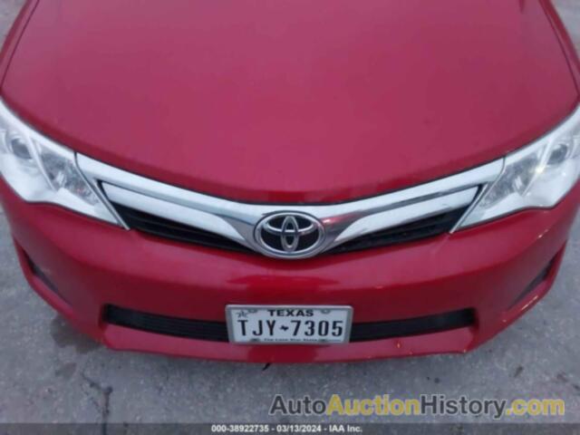 TOYOTA CAMRY LE, 4T4BF1FK1CR170467