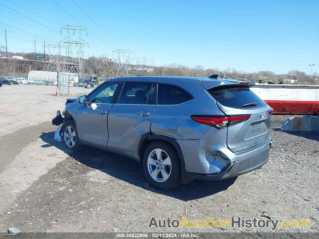 TOYOTA HIGHLANDER HYBRID LE, 5TDBBRCH6PS115248