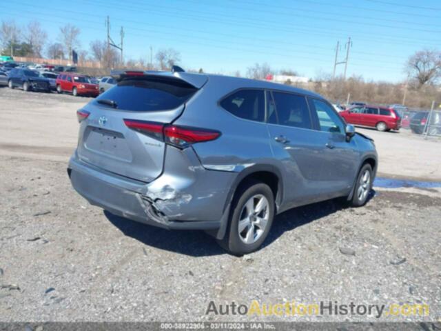 TOYOTA HIGHLANDER HYBRID LE, 5TDBBRCH6PS115248