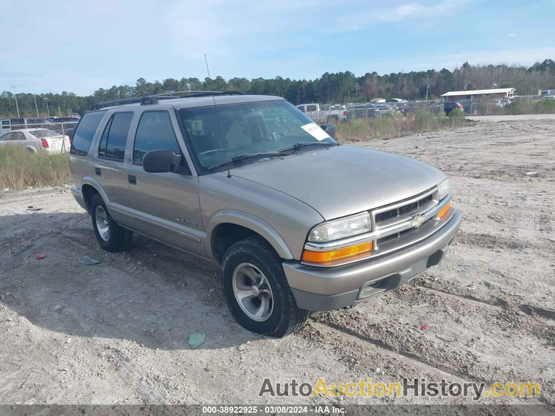 CHEVROLET BLAZER LS, 1GNCS13WX2K137507