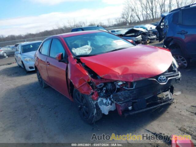 TOYOTA COROLLA LE, 2T1BURHEXFC345245