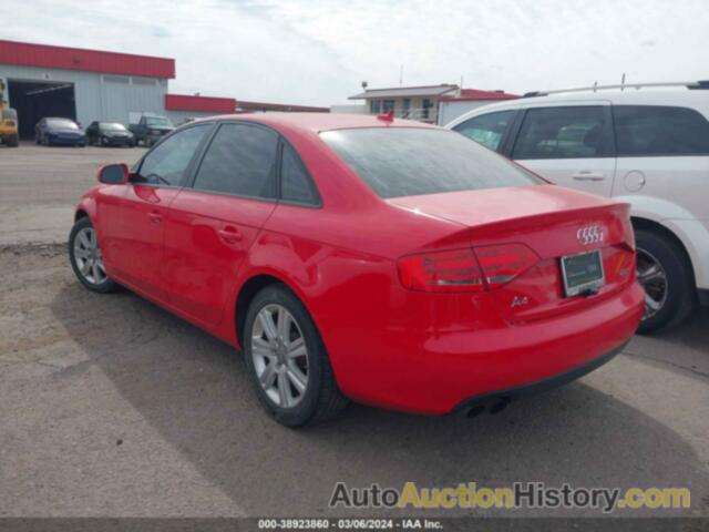 AUDI A4 2.0T PREMIUM, WAUAFAFL8BN029386