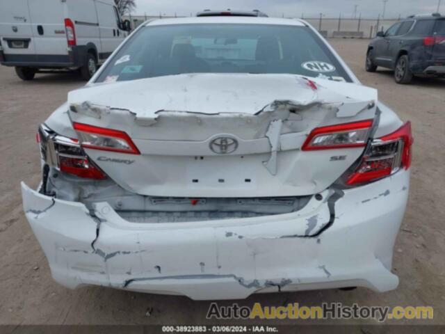 TOYOTA CAMRY SE, 4T1BF1FK4CU609851