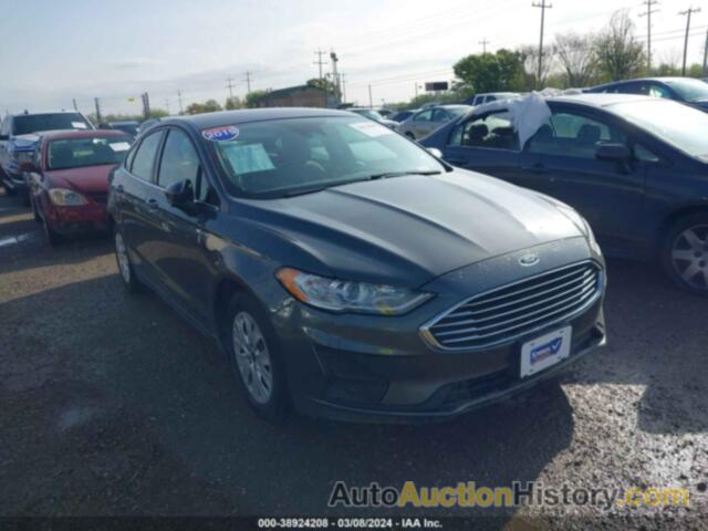 FORD FUSION S, 3FA6P0G75KR163728