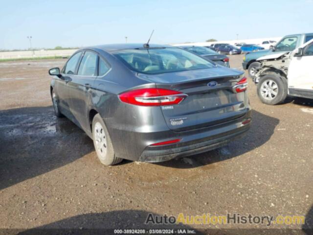 FORD FUSION S, 3FA6P0G75KR163728