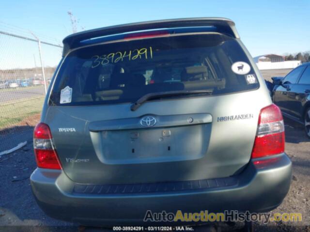 TOYOTA HIGHLANDER V6, JTEEP21A650081755