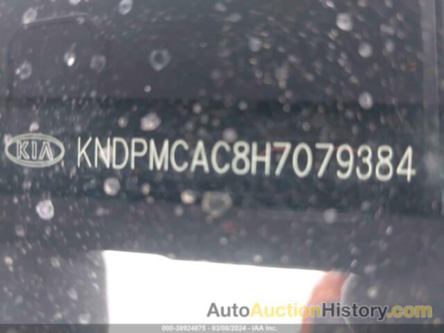 KIA SPORTAGE LX, KNDPMCAC8H7079384