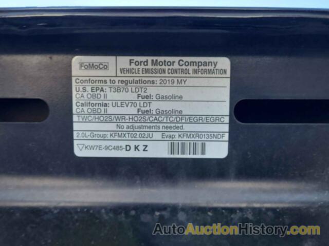 FORD EDGE TITANIUM, 2FMPK4K91KBC49867