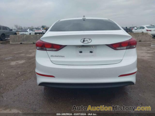 HYUNDAI ELANTRA SEL, 5NPD84LF9JH237477