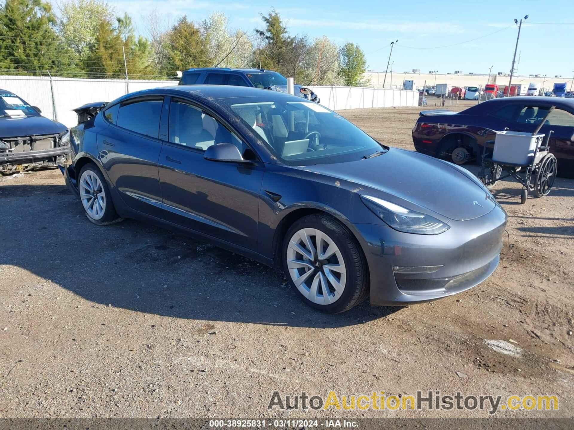 TESLA MODEL 3, 5YJ3E1EBXPF387067