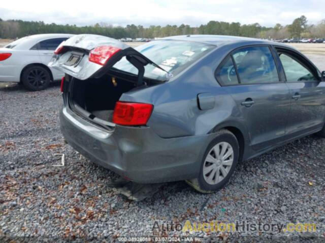 VOLKSWAGEN JETTA 2.0L S, 3VW2K7AJ0EM427408