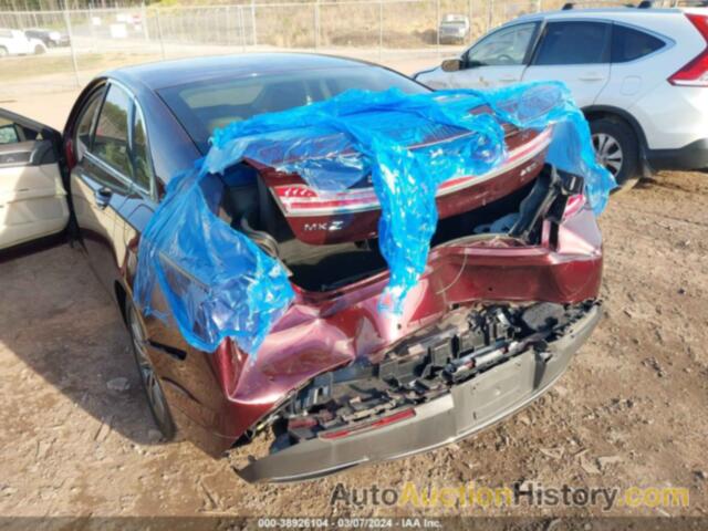 LINCOLN MKZ PREMIERE, 3LN6L5A93JR611469