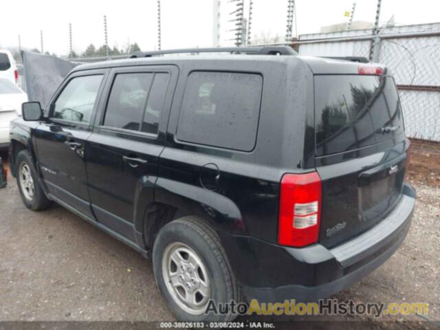 JEEP PATRIOT SPORT, 1C4NJPBB0FD358582