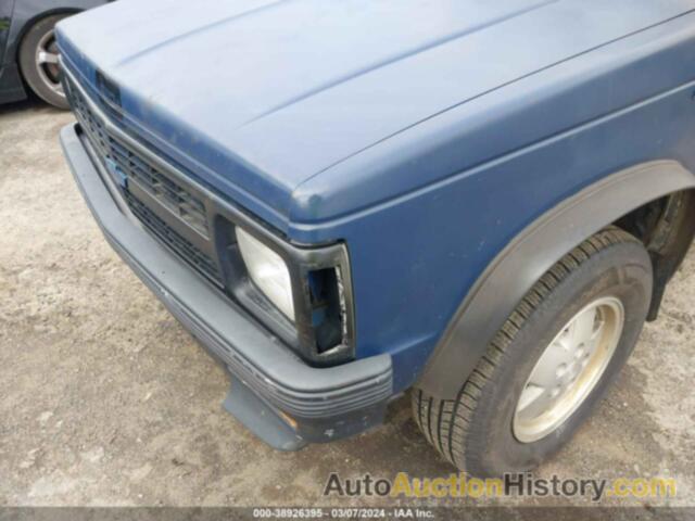 CHEVROLET BLAZER S10, 1GNCT18Z5M0108544