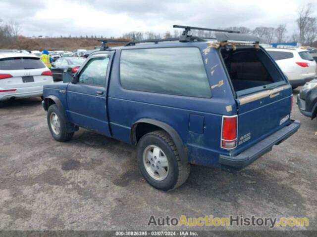 CHEVROLET BLAZER S10, 1GNCT18Z5M0108544