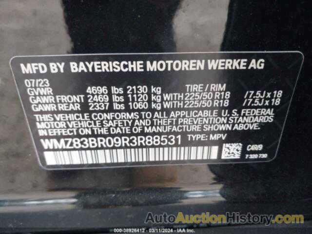 MINI COUNTRYMAN COOPER S, WMZ83BR09R3R88531