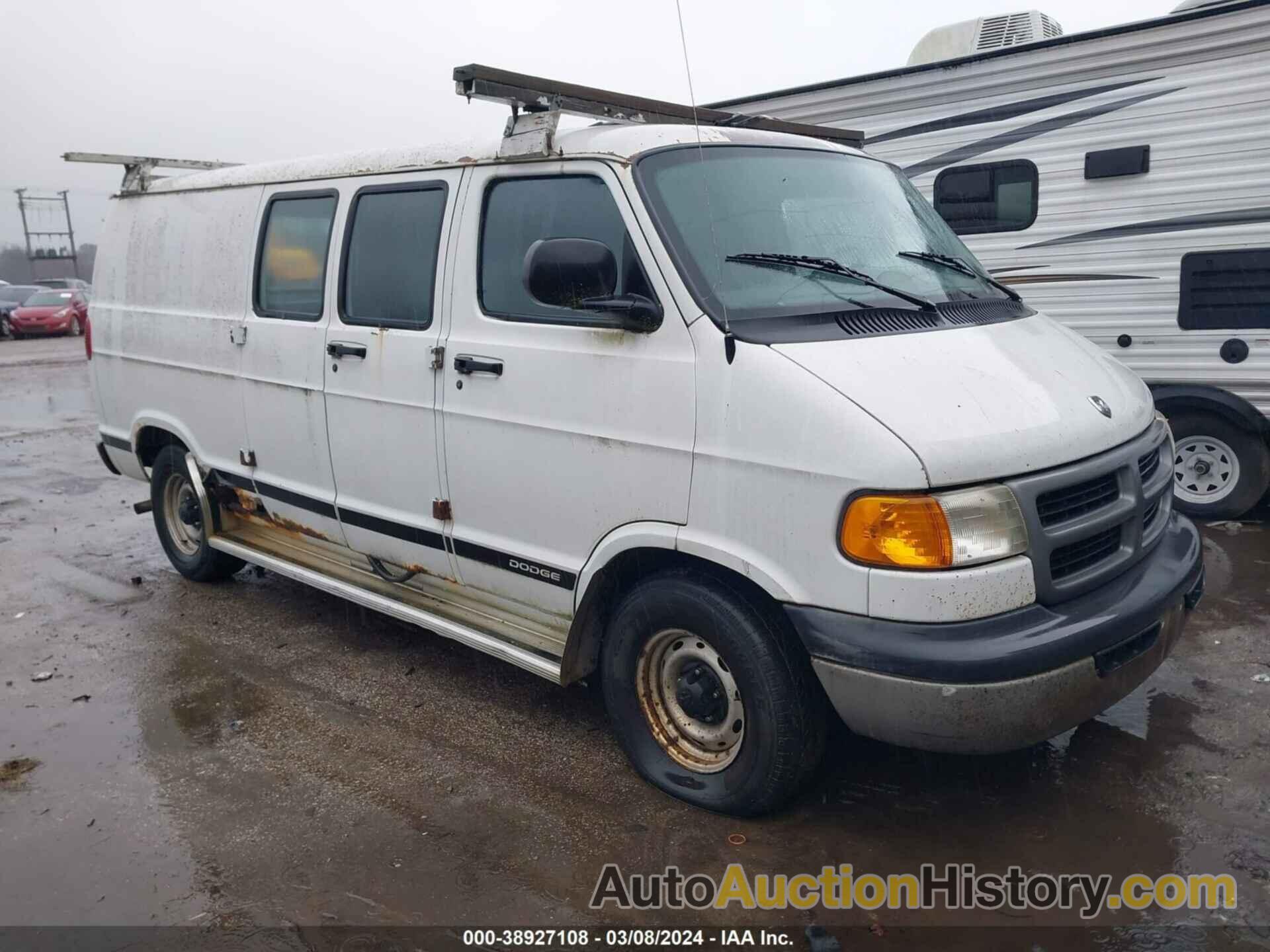 DODGE RAM VAN 1500 COMMERCIAL/CONVERSION, 2B7HB11Y1XK528940