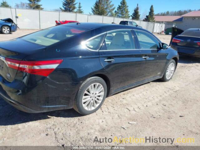 TOYOTA AVALON HYBRID XLE TOURING, 4T1BD1EB4DU007217