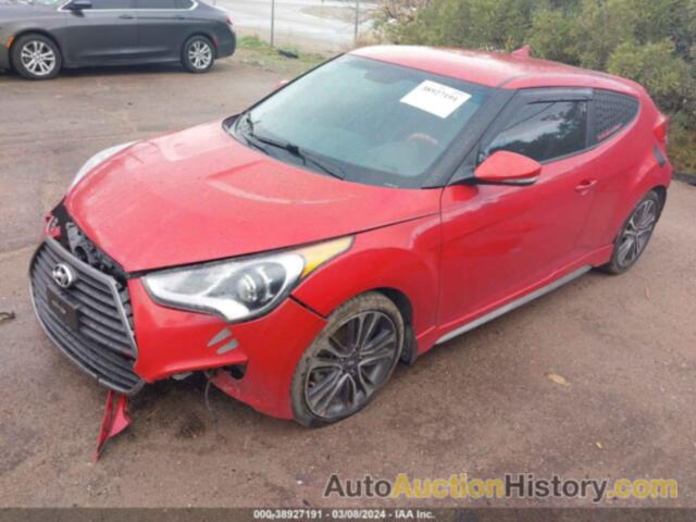 HYUNDAI VELOSTER TURBO, KMHTC6AE2GU303376