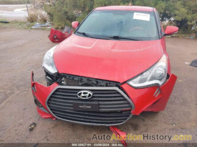 HYUNDAI VELOSTER TURBO, KMHTC6AE2GU303376