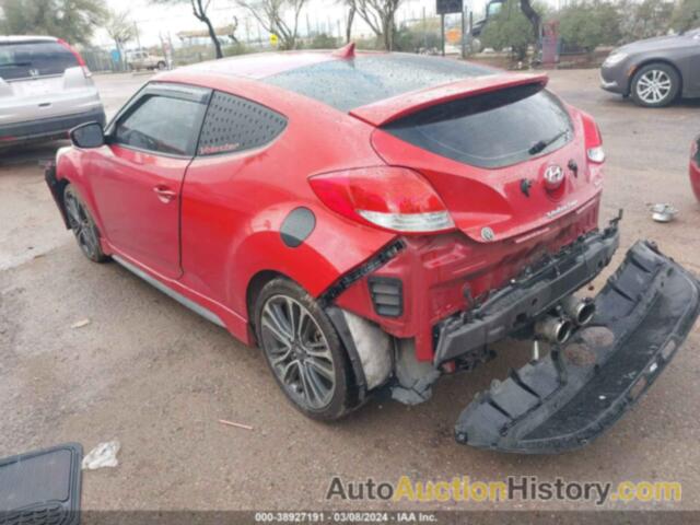 HYUNDAI VELOSTER TURBO, KMHTC6AE2GU303376