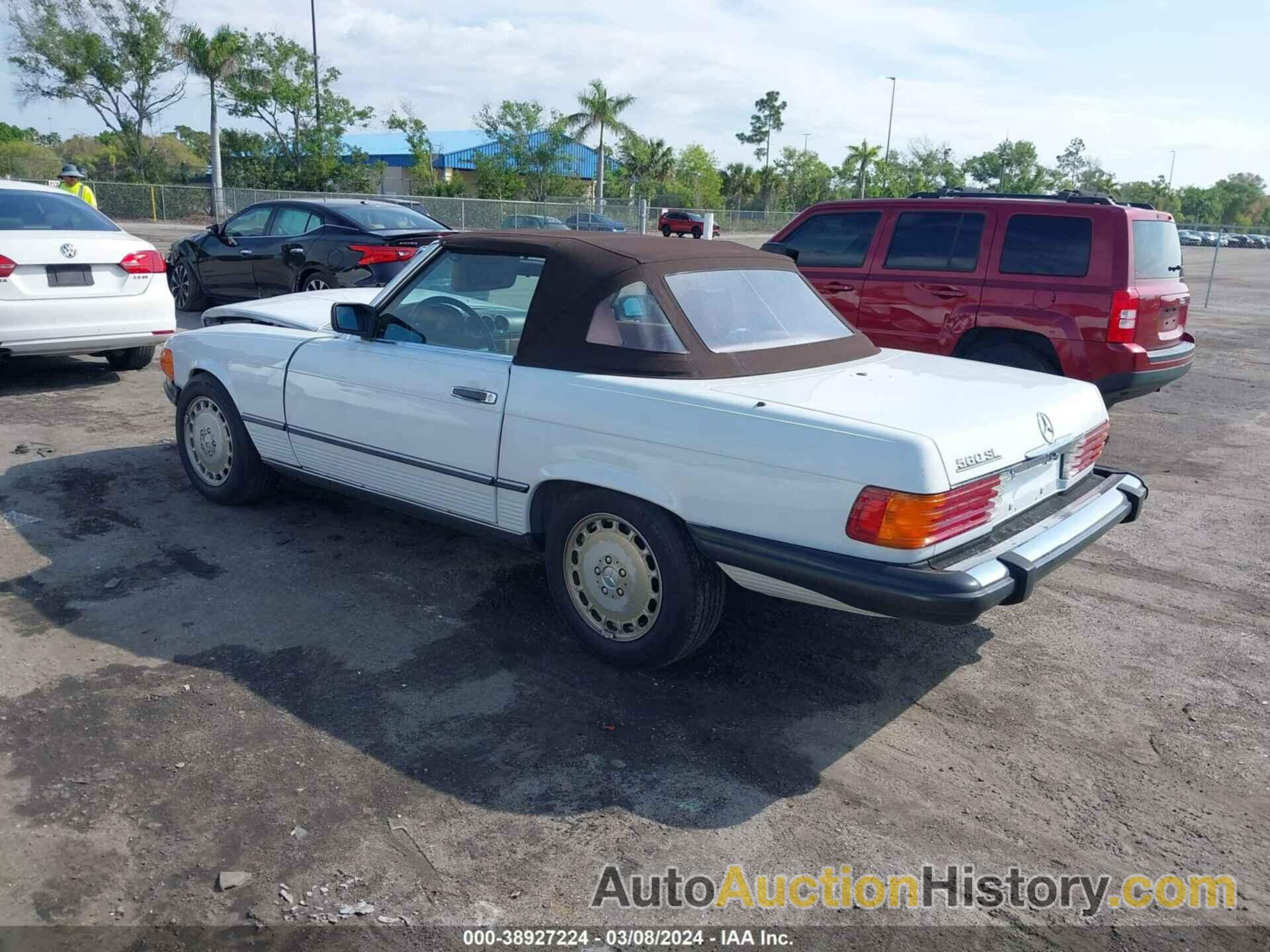 MERCEDES-BENZ 560 SL, WDBBA48D6GA044737