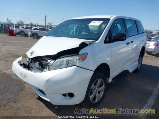 TOYOTA SIENNA L 7 PASSENGER, 5TDZK3DC2GS693846