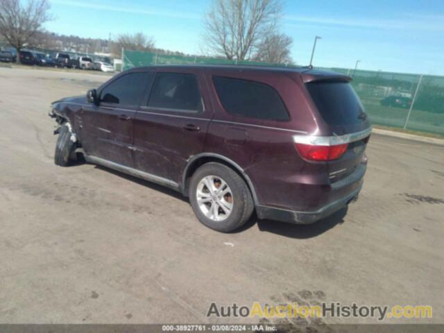 DODGE DURANGO SXT, 1C4RDJAG5CC197540