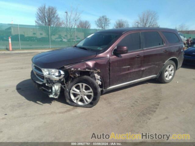 DODGE DURANGO SXT, 1C4RDJAG5CC197540