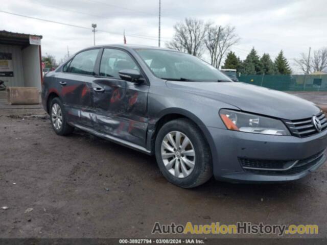 VOLKSWAGEN PASSAT 2.5L S, 1VWAH7A33CC019639