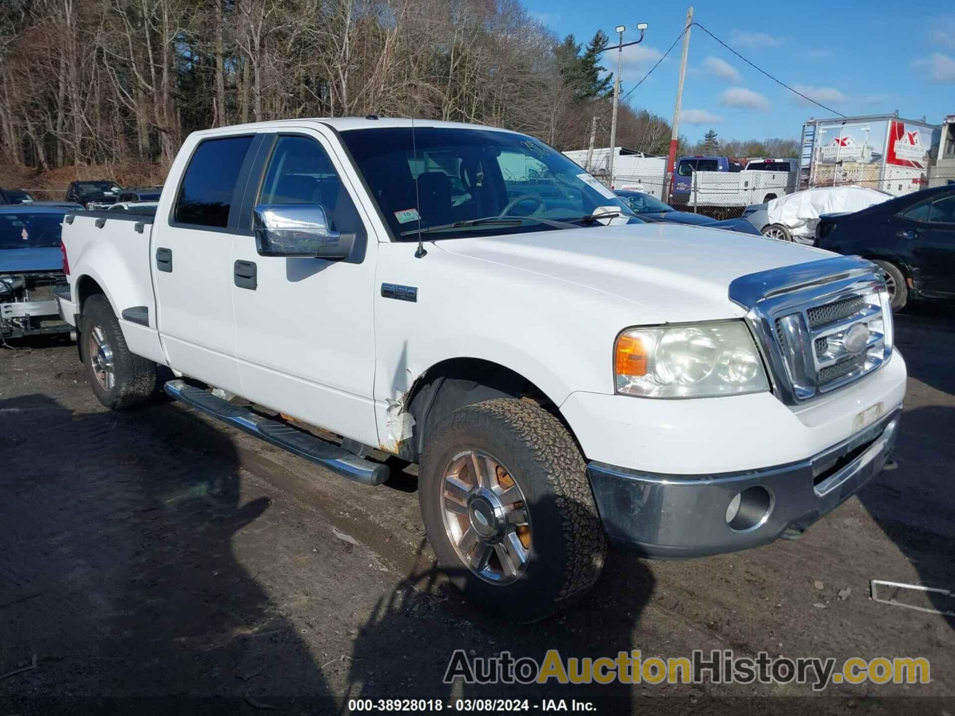 FORD F-150 FX4/XLT, 1FTPW04598KE69848