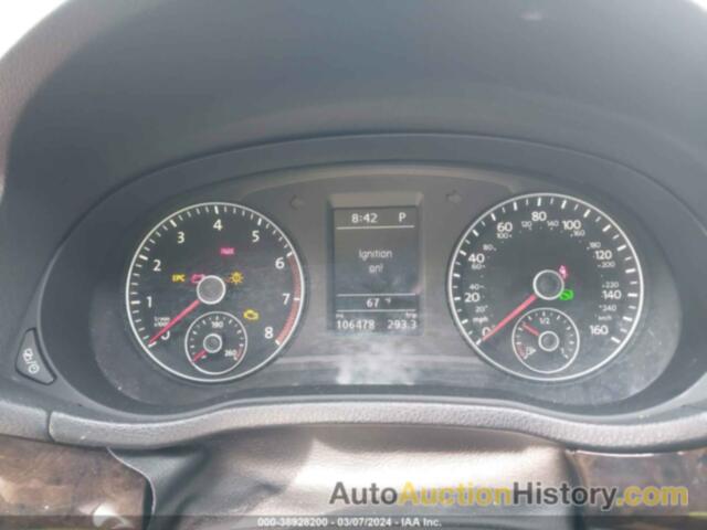 VOLKSWAGEN PASSAT 3.6L V6 SEL PREMIUM, 1VWCM7A37EC063618