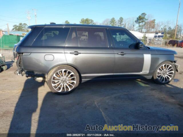 LAND ROVER RANGE ROVER 5.0L V8 SUPERCHARGED, SALGS5RE5KA538834